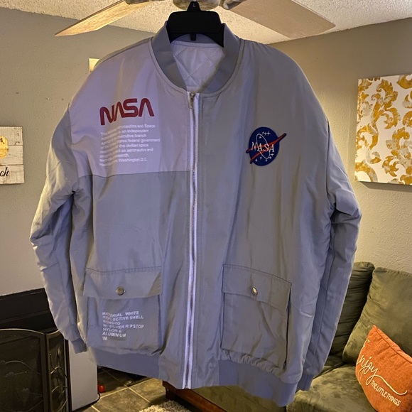 Nasa | Jackets & Coats | Nasa Bomber Jacket | Poshmark
